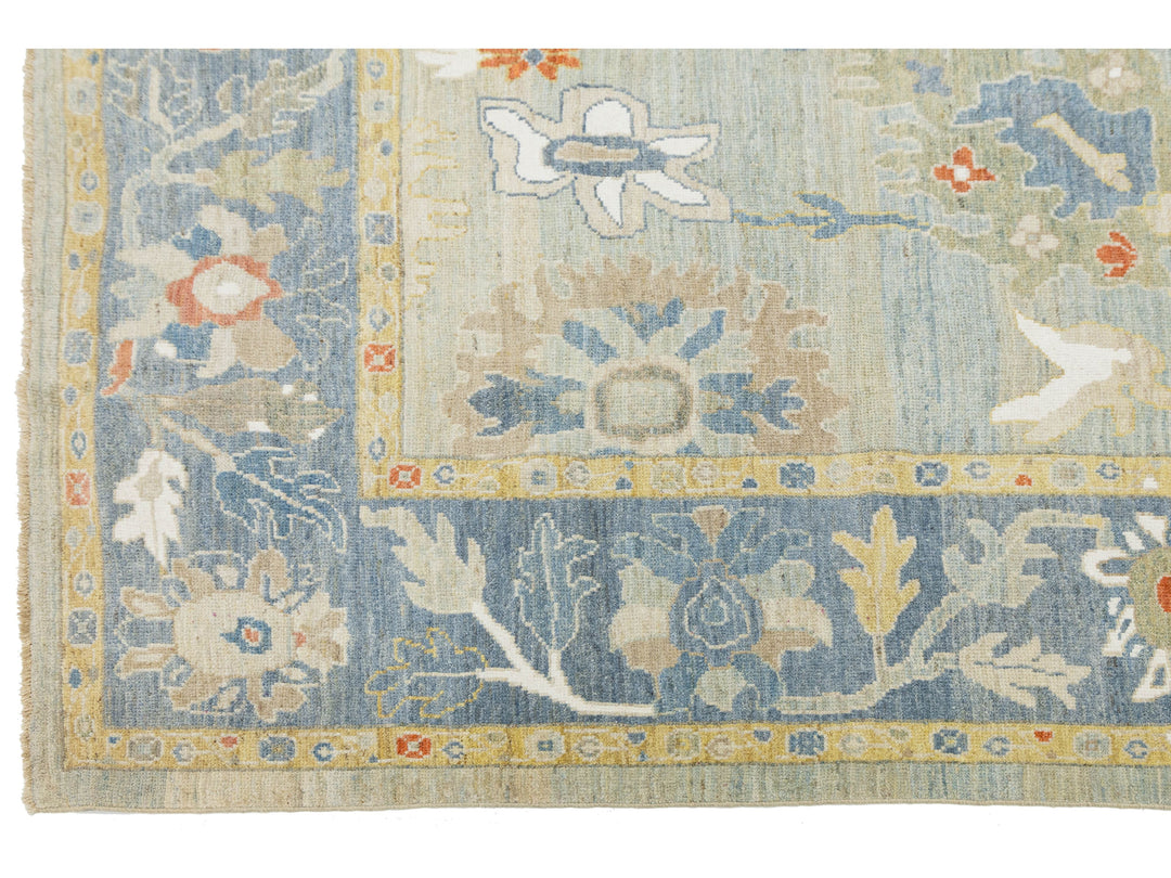 Modern Sultanabad Wool Rug 10 X 12