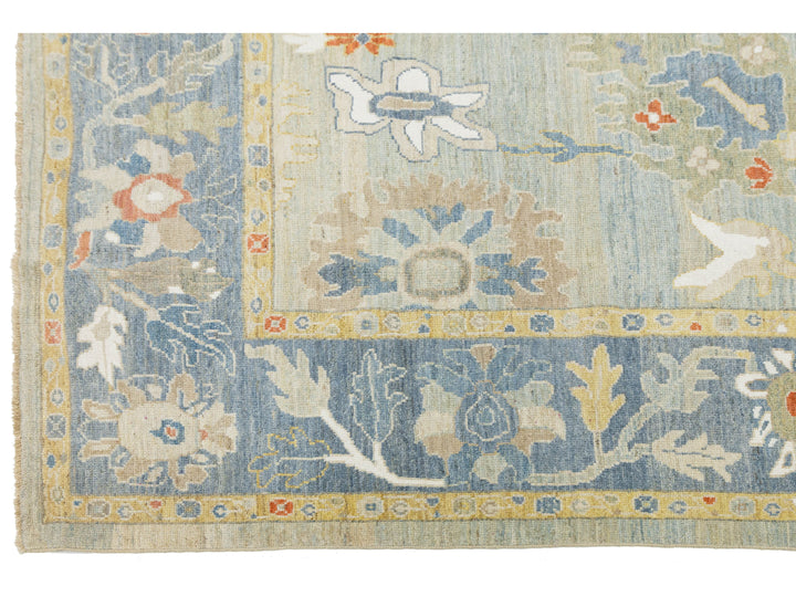 Modern Sultanabad Wool Rug 10 X 12