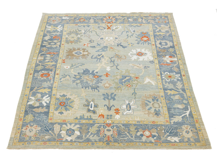 Modern Sultanabad Wool Rug 10 X 12