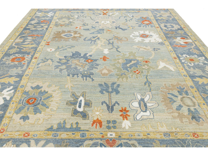 Modern Sultanabad Wool Rug 10 X 12