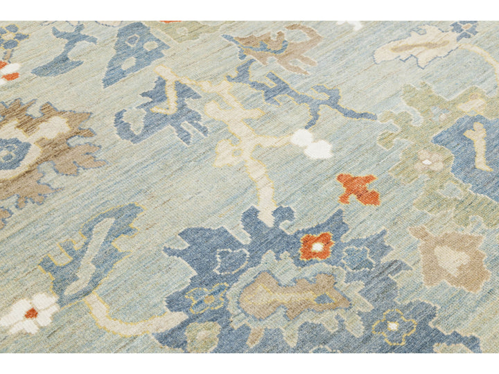 Modern Sultanabad Wool Rug 10 X 12