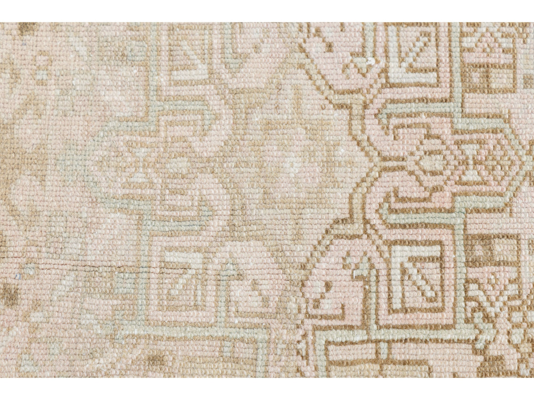 Antique Heriz Wool Rug 8 X 11