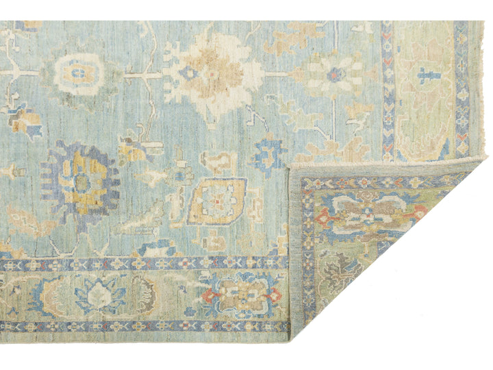 Modern Sultanabad Wool Rug 8 X 11