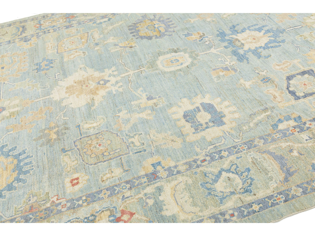 Modern Sultanabad Wool Rug 8 X 11