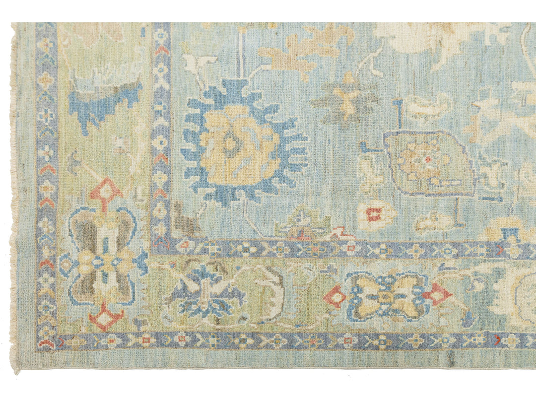 Modern Sultanabad Wool Rug 8 X 11