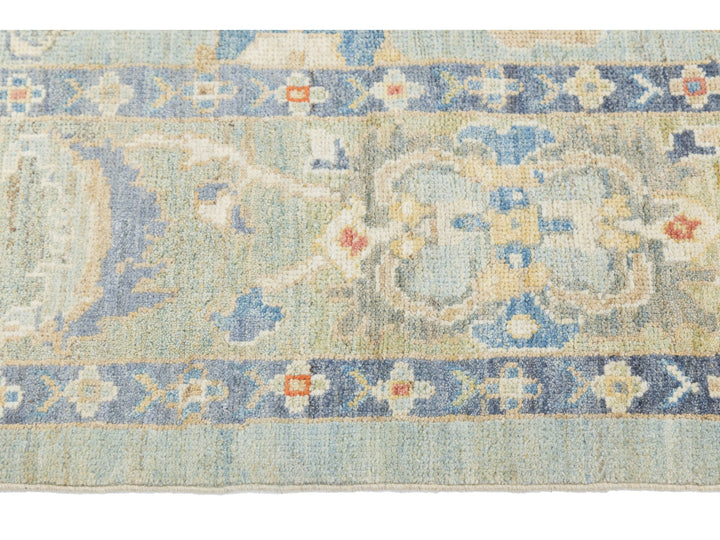 Modern Sultanabad Wool Rug 8 X 11