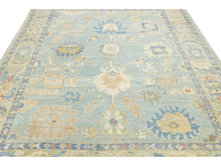 Modern Sultanabad Wool Rug 8 X 11
