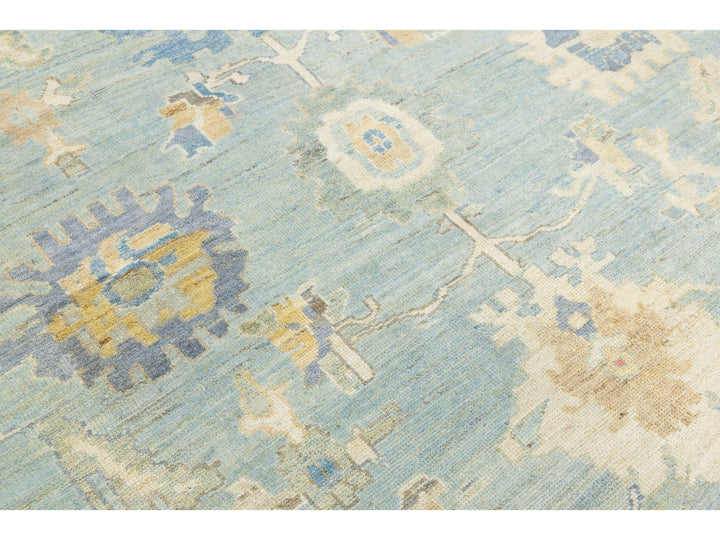 Modern Sultanabad Wool Rug 8 X 11