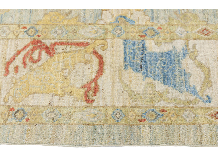 Modern Sultanabad Wool Rug 6 X 10