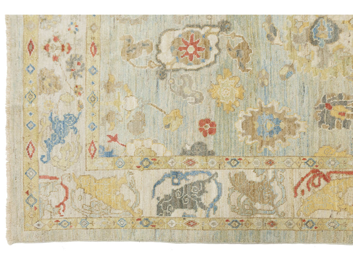 Modern Sultanabad Wool Rug 6 X 10