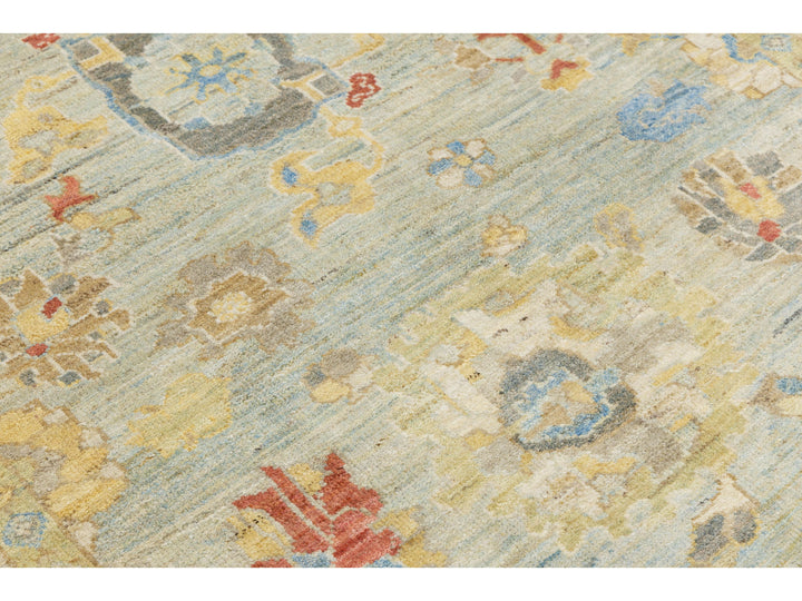 Modern Sultanabad Wool Rug 6 X 10