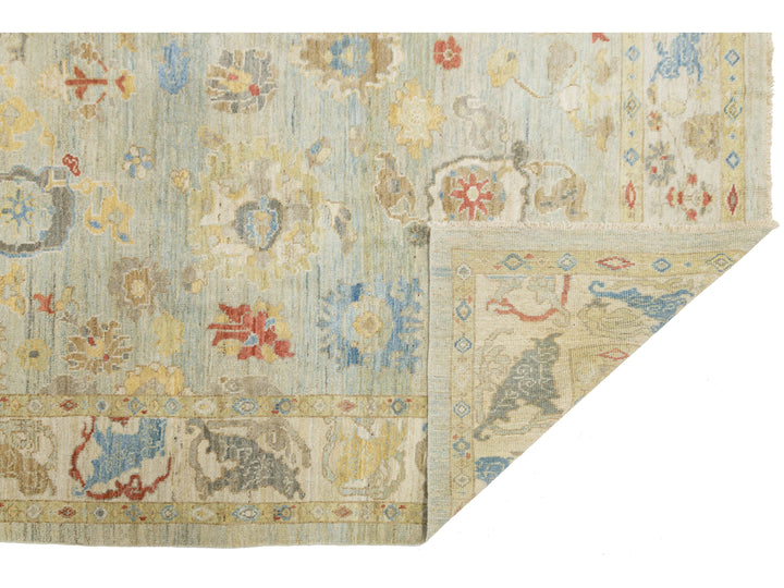 Modern Sultanabad Wool Rug 6 X 10