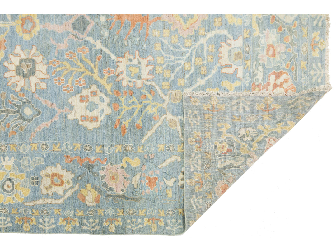 Modern Sultanabad Wool Rug 9 X 12