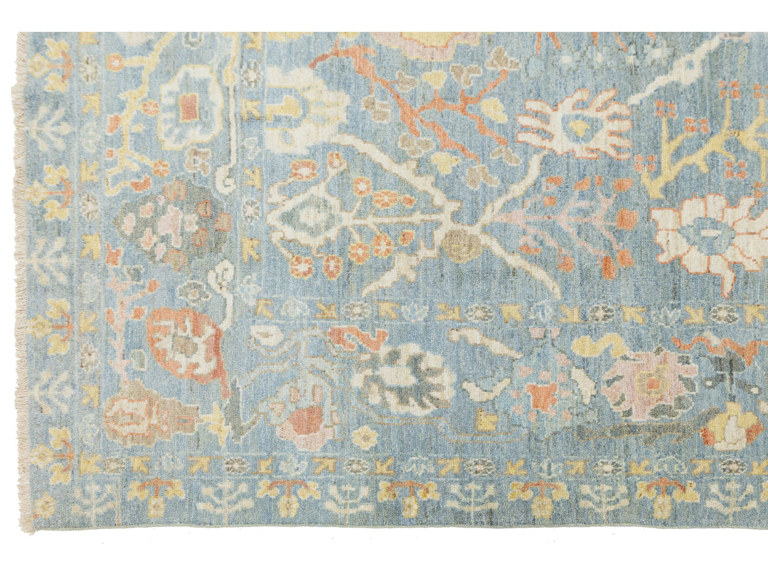 Modern Sultanabad Wool Rug 9 X 12