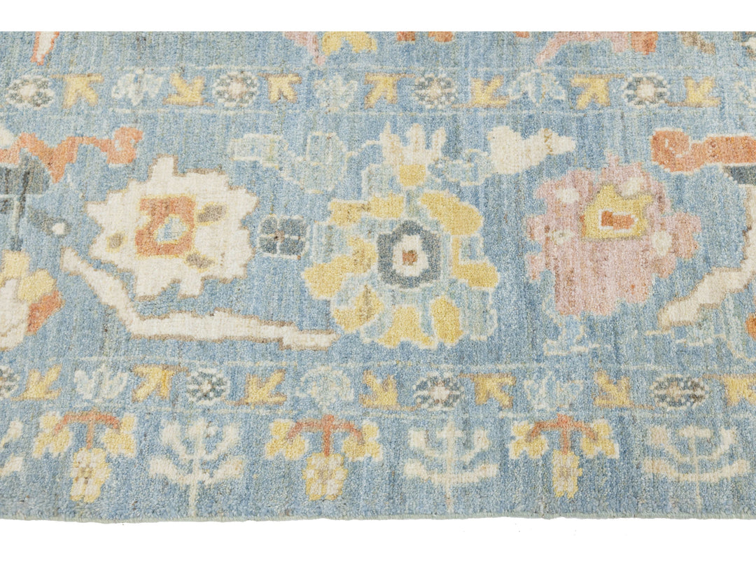 Modern Sultanabad Wool Rug 9 X 12