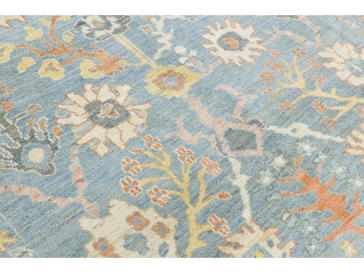 Modern Sultanabad Wool Rug 9 X 12