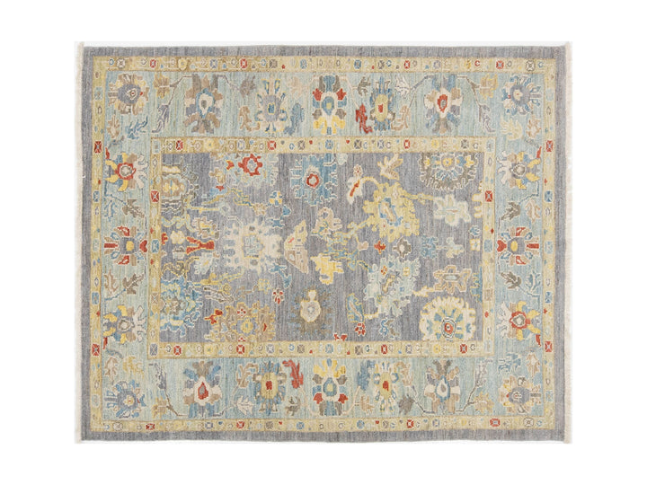 Modern Sultanabad Wool Rug 6 X 7