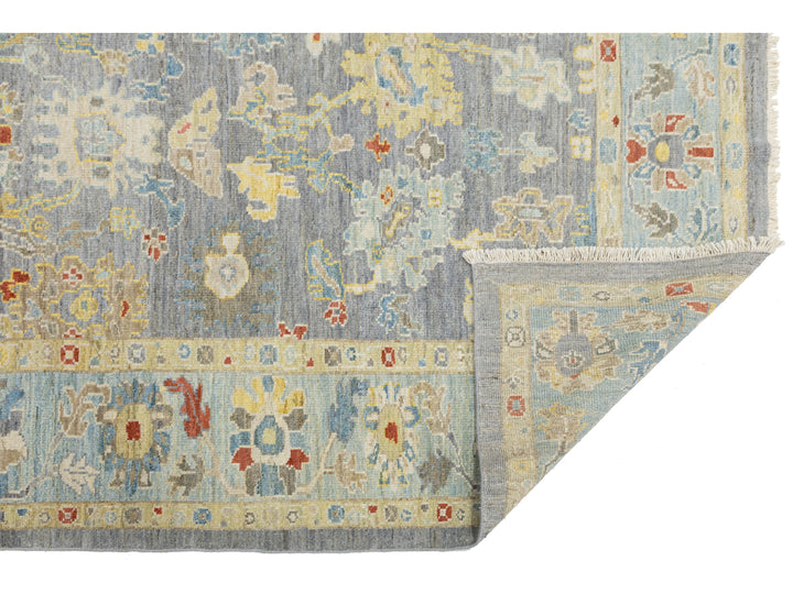 Modern Sultanabad Wool Rug 6 X 7
