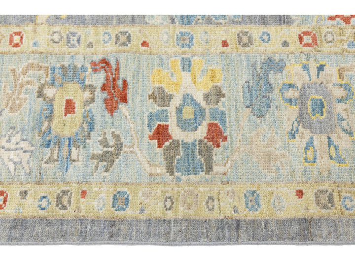 Modern Sultanabad Wool Rug 6 X 7