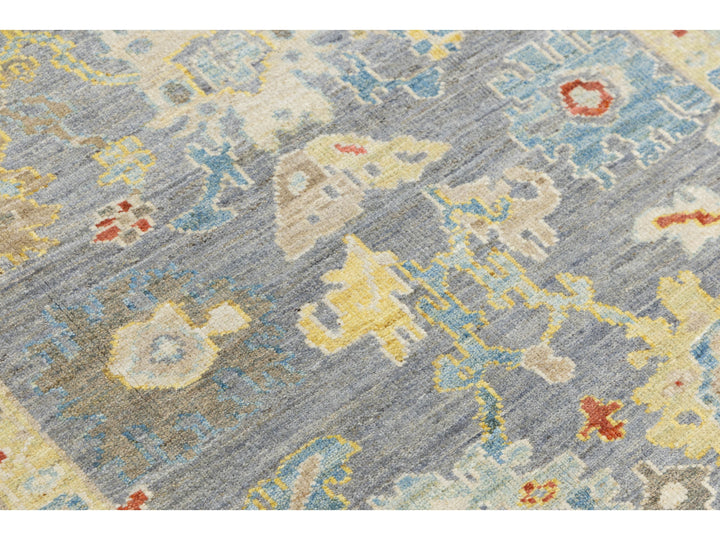 Modern Sultanabad Wool Rug 6 X 7