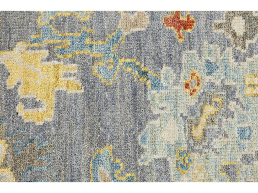 Modern Sultanabad Wool Rug 6 X 7