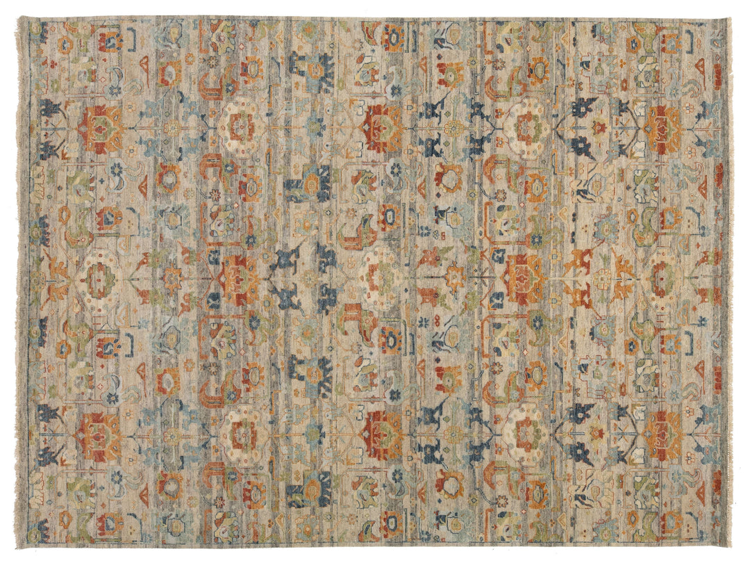 Modern Agra Wool Rug 9 X 12