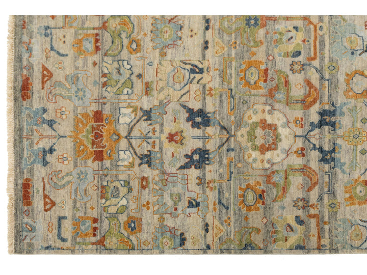 Modern Agra Wool Rug 9 X 12