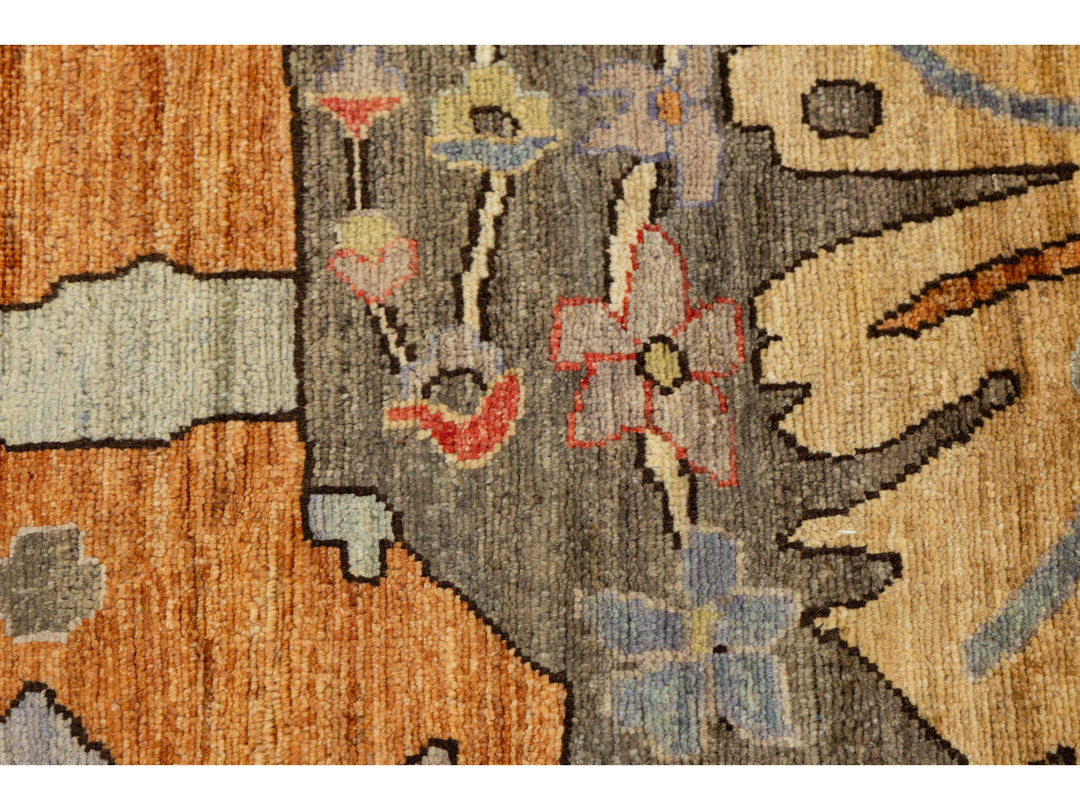 Modern Bidjar Wool Rug 9 X 12