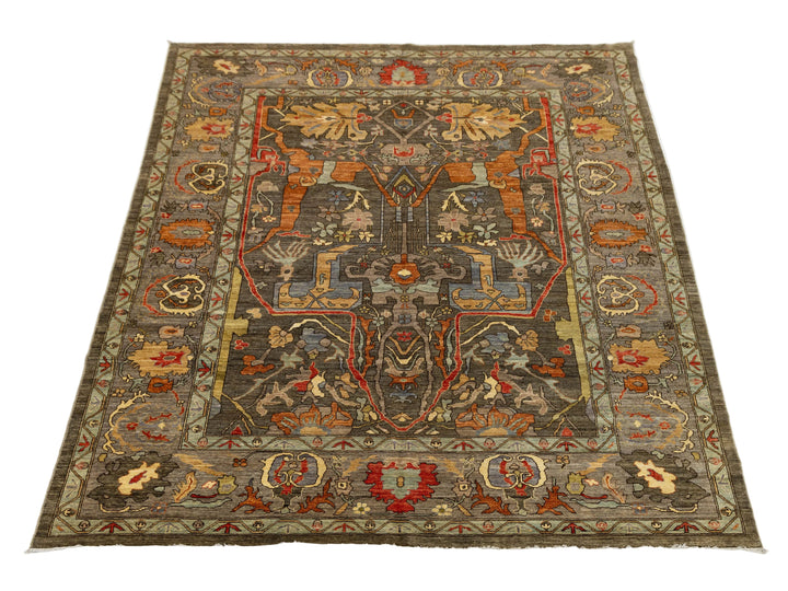 Modern Bidjar Wool Rug 9 X 12
