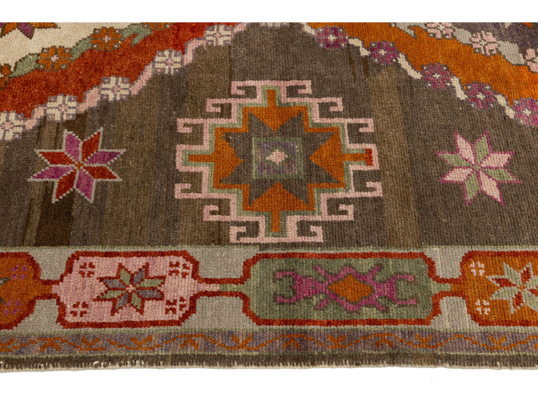 Modern Turkish Kars Wool Rug 10 X 15