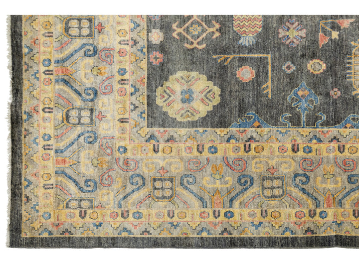 Modern Kothan Wool Rug 12 X 15