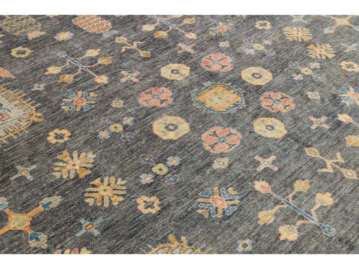 Modern Kothan Wool Rug 12 X 15