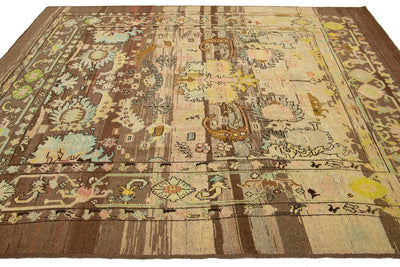 Modern Revival Wool Rug 8 X 10