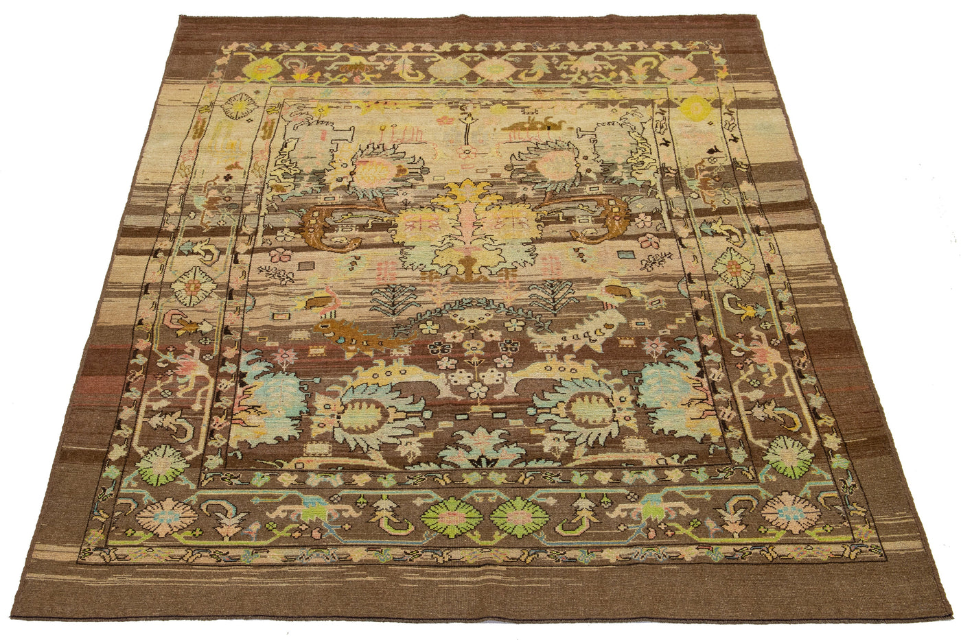 Modern Revival Wool Rug 8 X 10