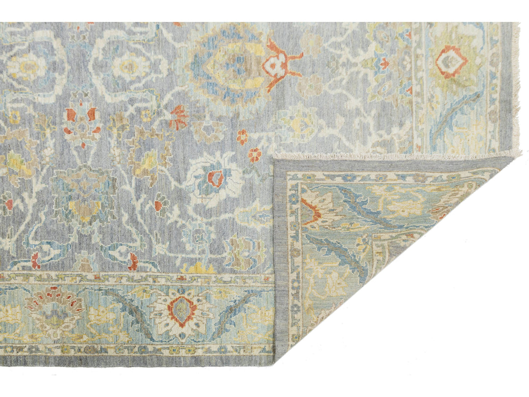 Modern Sultanabad Wool Rug 10 X 14