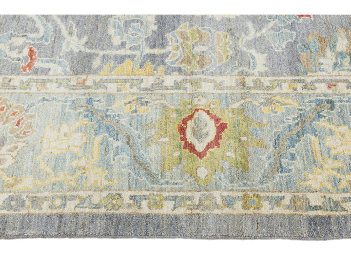 Modern Sultanabad Wool Rug 10 X 14