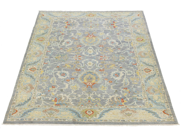 Modern Sultanabad Wool Rug 10 X 14