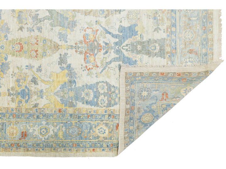 Modern Sultanabad Wool Rug 12 X 15