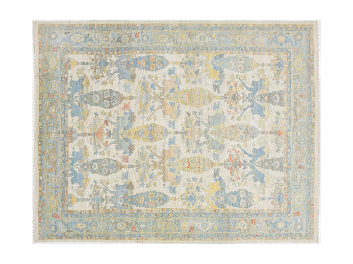Modern Sultanabad Wool Rug 12 X 15