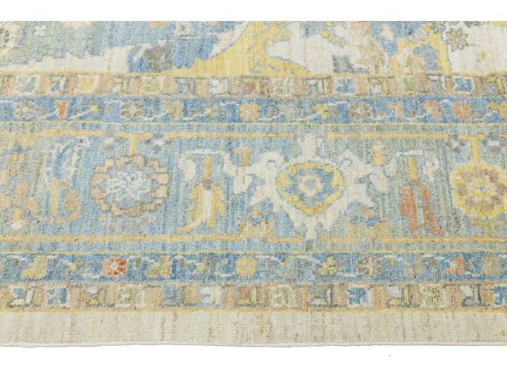 Modern Sultanabad Wool Rug 12 X 15