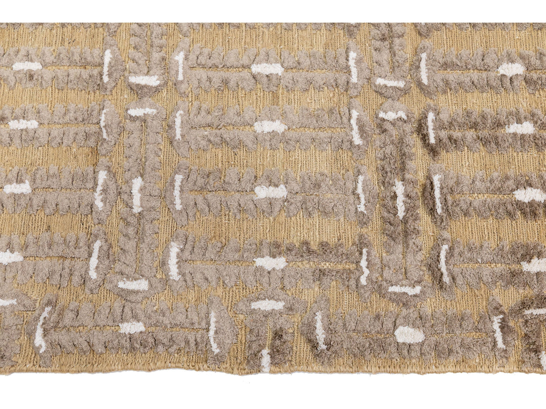 Contemporary Soumak Wool Rug 10 X 14