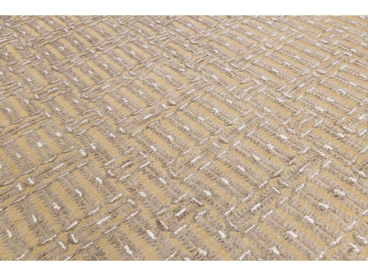 Contemporary Soumak Wool Rug 10 X 14