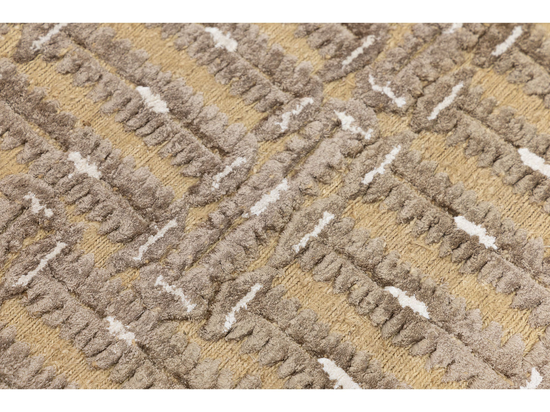 Contemporary Soumak Wool Rug 9 X 12