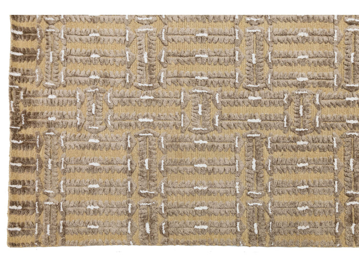 Contemporary Soumak Wool Rug 9 X 12