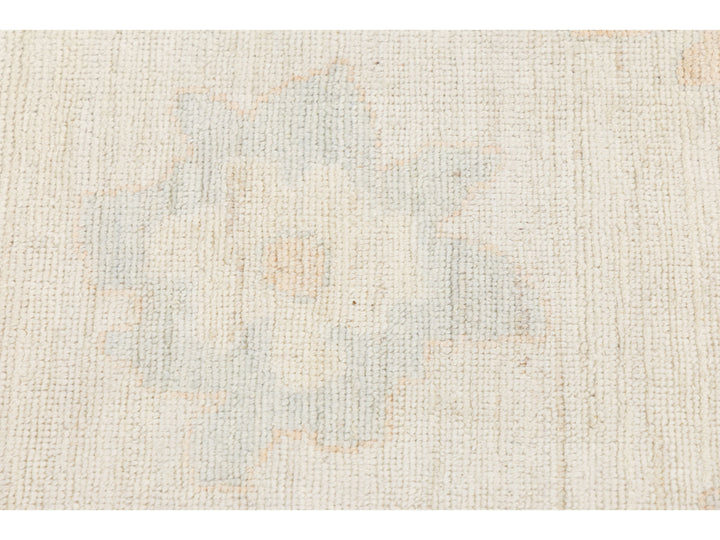 Modern Oushak Wool Rug 10 X 14