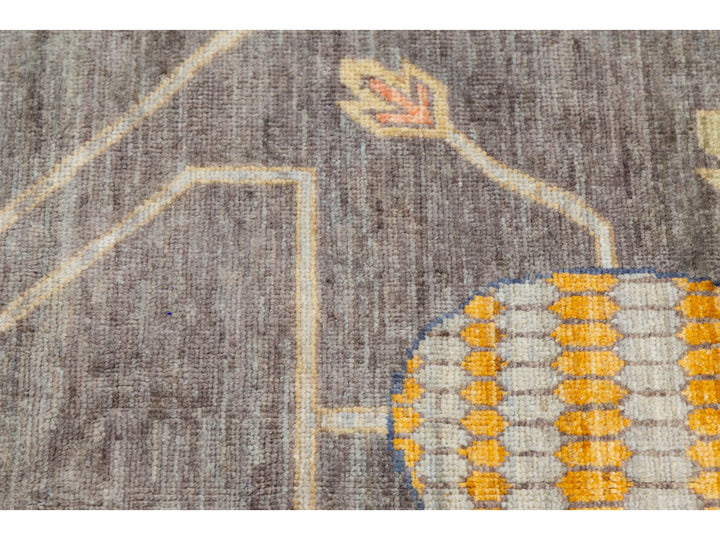 Modern Khotan Wool Rug 9 X 12