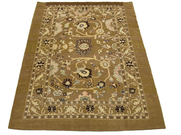 Modern Revival Wool Rug 8 X 13