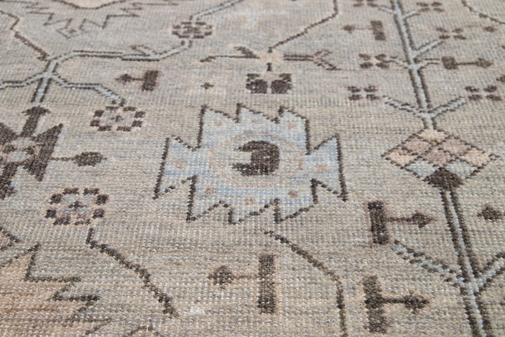 Modern Khotan Wool Rug 12 X 15