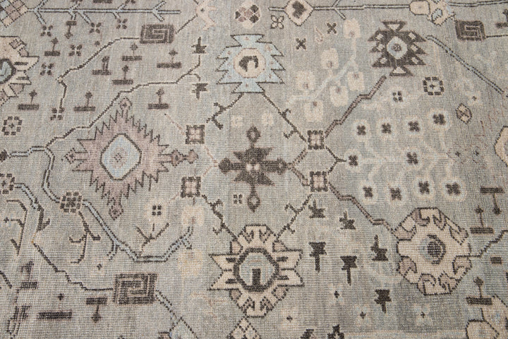 Modern Khotan Wool Rug 12 X 15