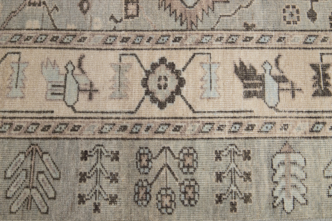 Modern Khotan Wool Rug 12 X 15